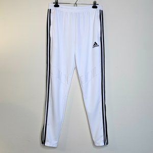 Adidas CLIMACOOL White with Black Stripes Track Pants